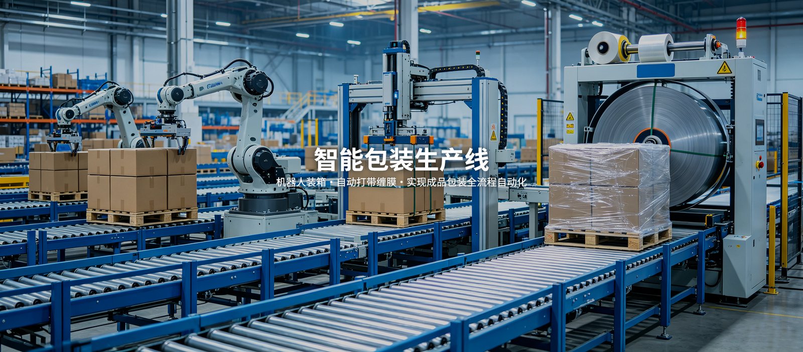 智能包装生产线-鸿博斯特