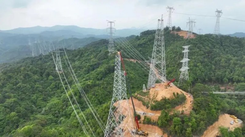 广东大湾区首次带500千伏线路运行抽蓄黑启动试验成功！